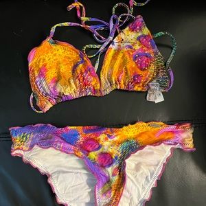 Lili Fama bikini top S bottom XS